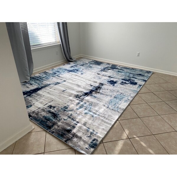 Top Product Reviews For Cooke Industrial Abstract Area Rug