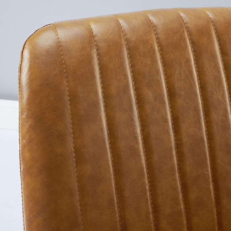 Art Leon Swivel and Adjustable Accent Chair with Ottoman