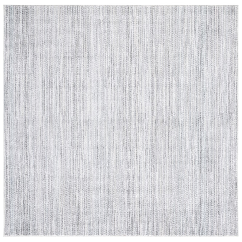 SAFAVIEH Herat Insine Rug - 6'7" Square - Ivory/Grey