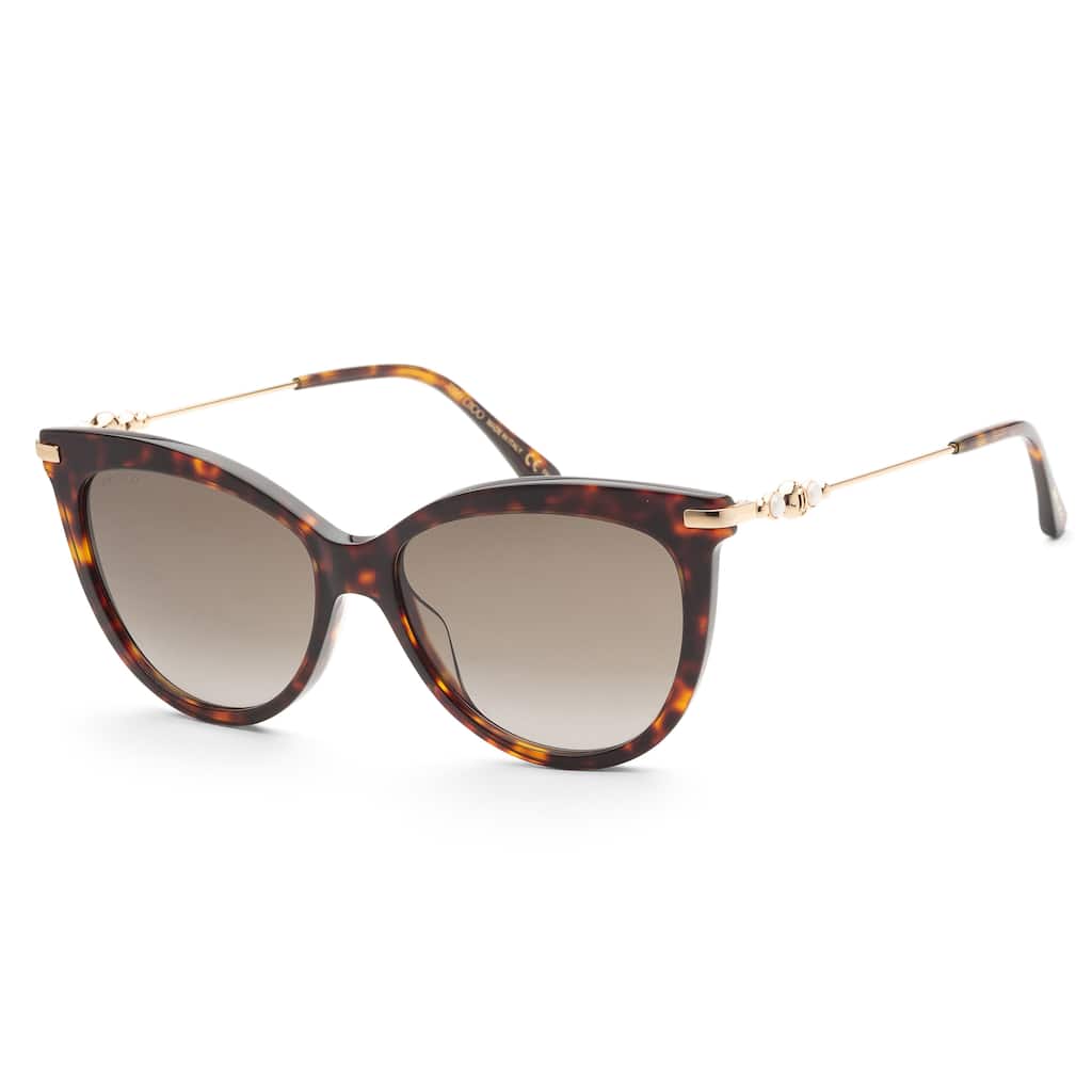 Jimmy Choo Women's Tinsley 56mm Havana Sunglasses TINSLEYGS-0086-HA