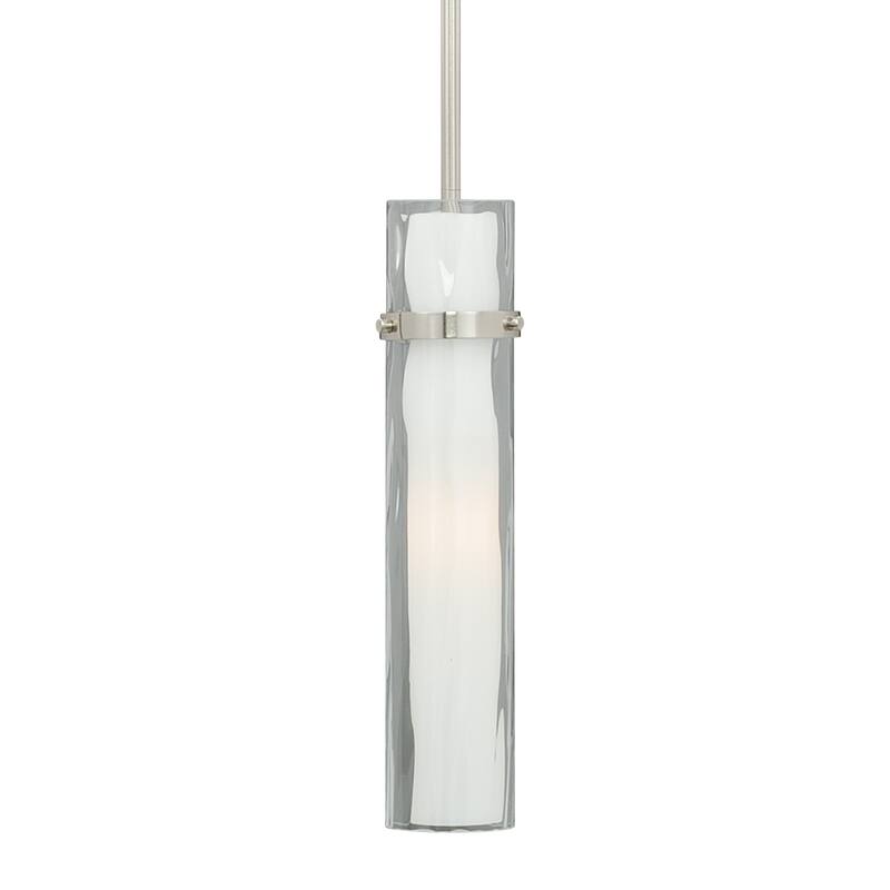 Vilo Contemporary Mini Pendant Ceiling Light White Glass