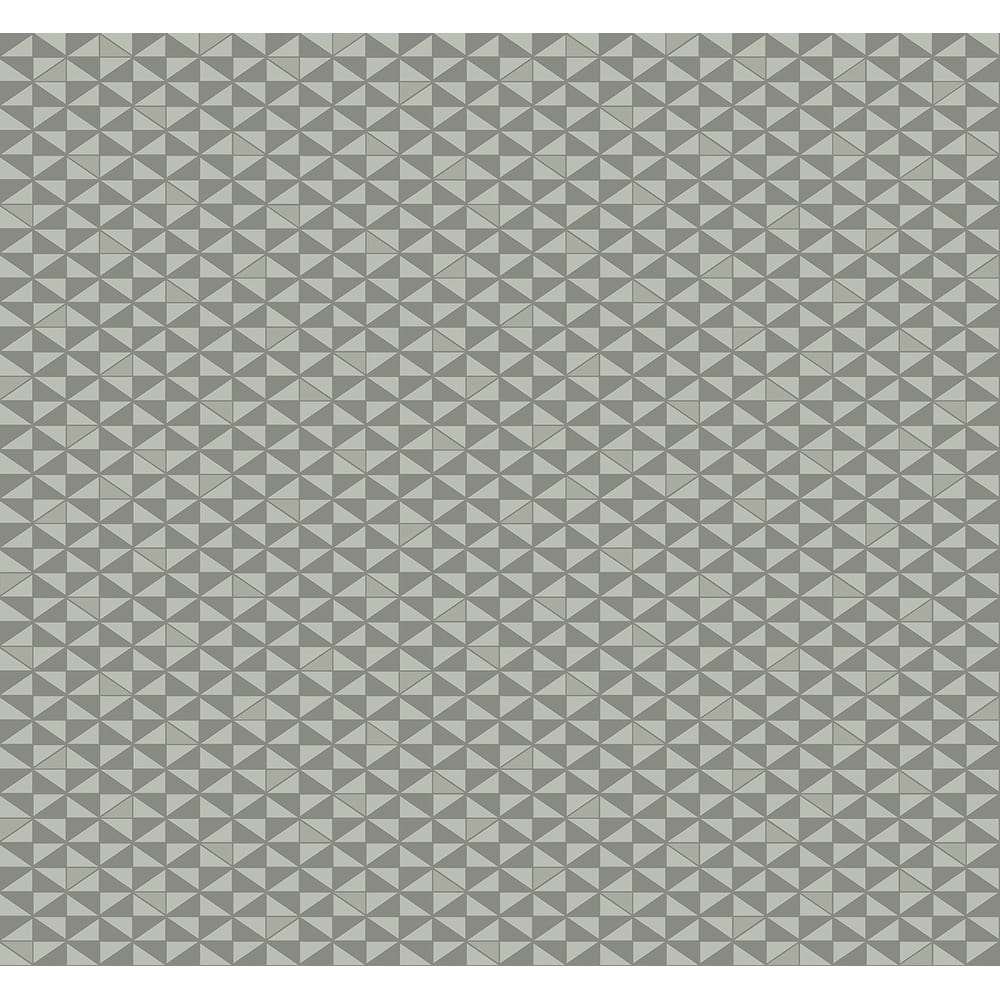 Seabrook Designs Thorley Geometric Triangles Unpasted Wallpaper