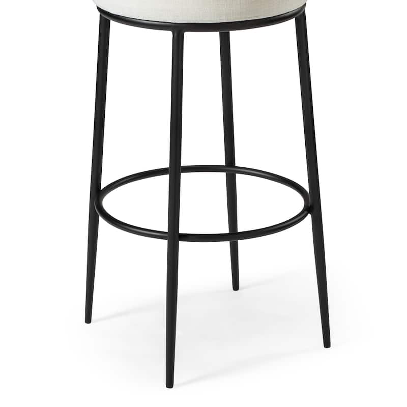 Maven Lane Stella Metal Kitchen Dining Stool