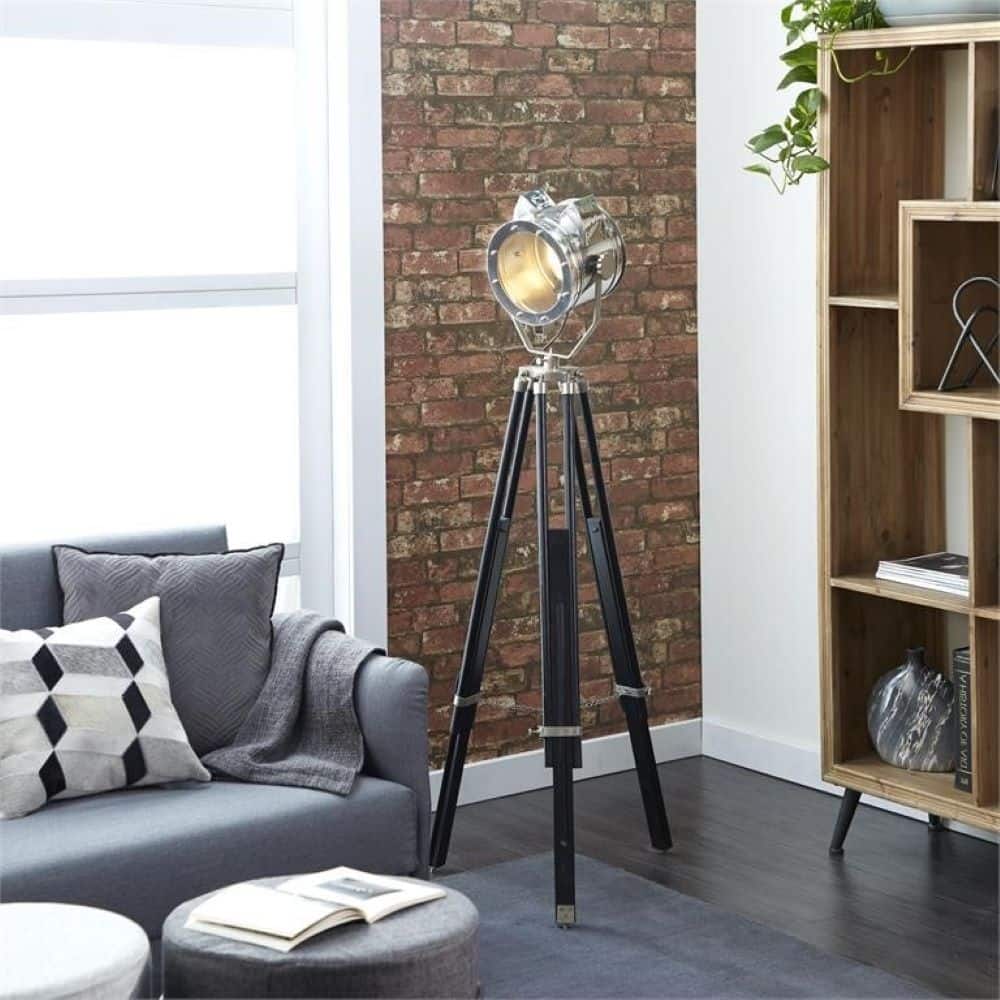 Movie Studios Decorative Floor Prop Lamp with Adjustable Height Tripod