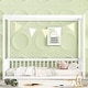 preview thumbnail 20 of 25, Twin Size Mattresses Canopy Bed Frame with Fence, Guardrails, Playroom Floor Bed Kids Four Corner Beds for Children's Room