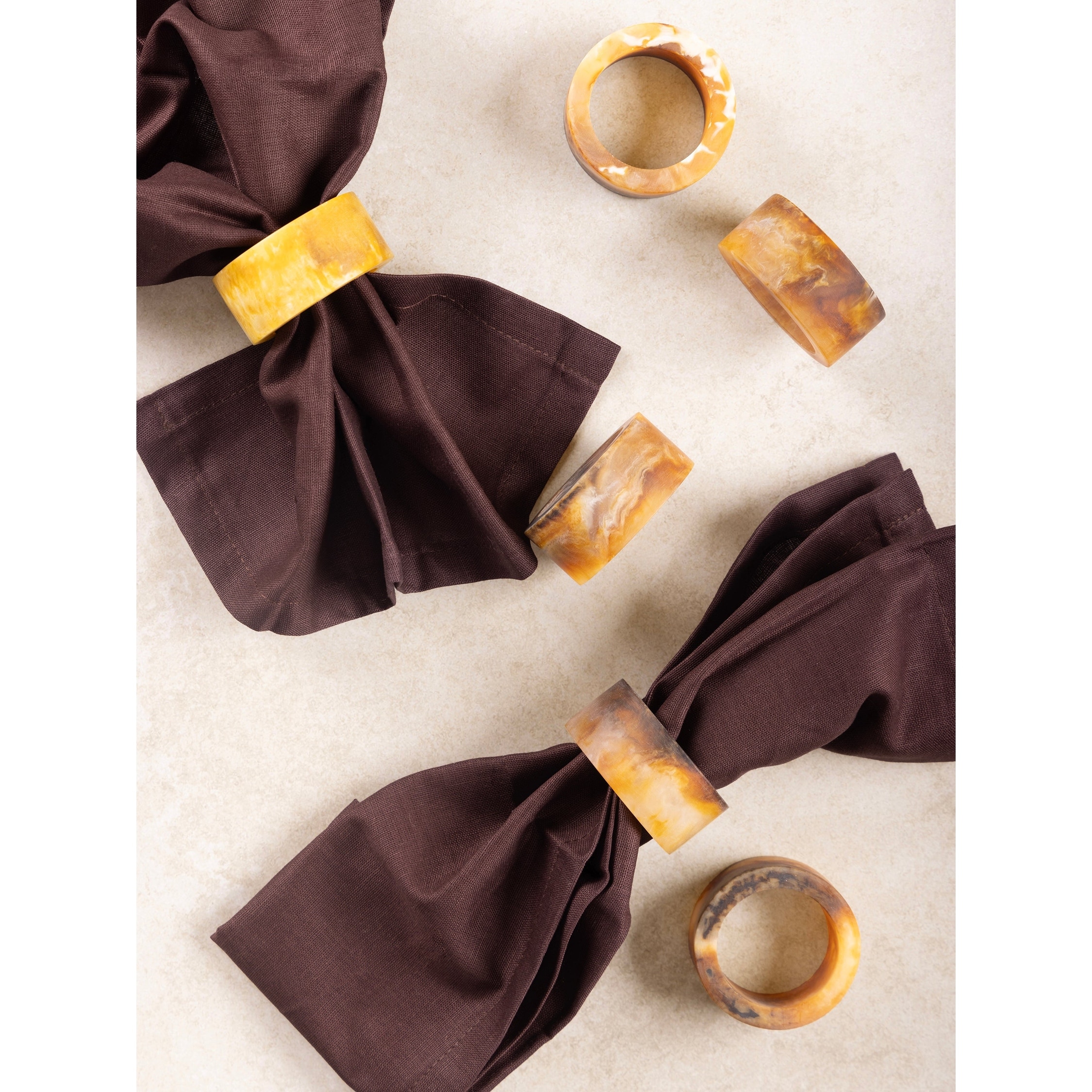 Kampai Napkin Rings - Set of 6