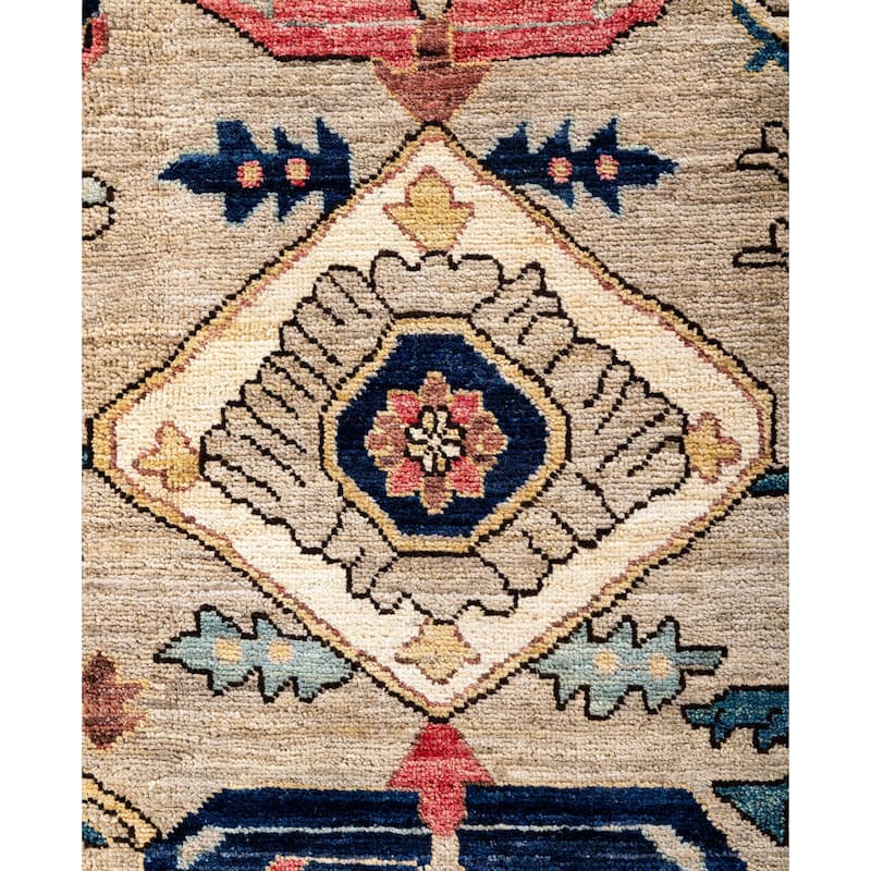 Serapi One-of-a-Kind Hand-Knotted Area Rug - Beige - 9' 1" x 12' 0"