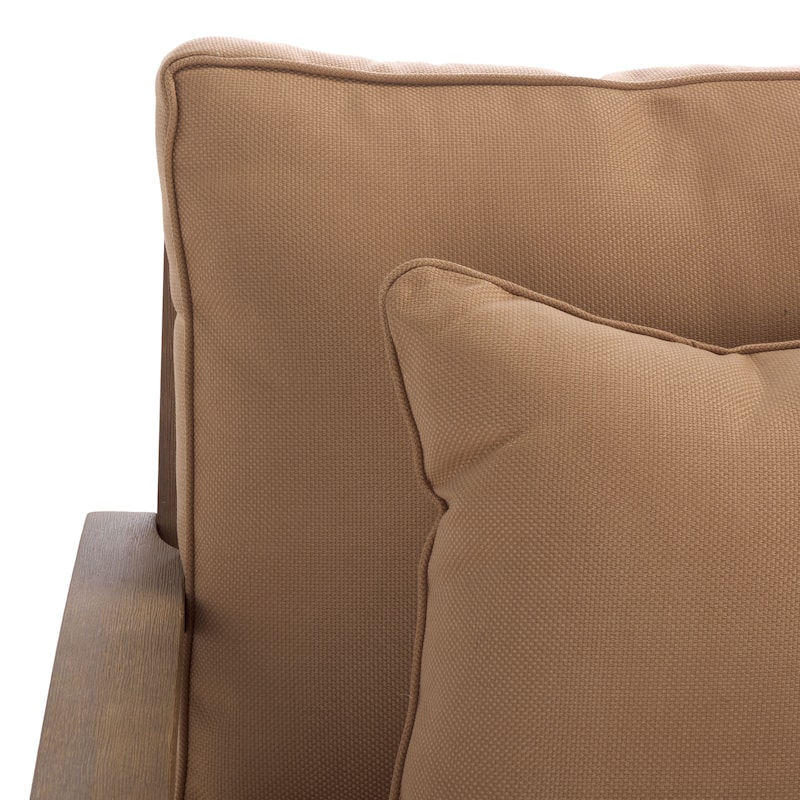 SAFAVIEH Couture Martinique Wood Patio Sofa