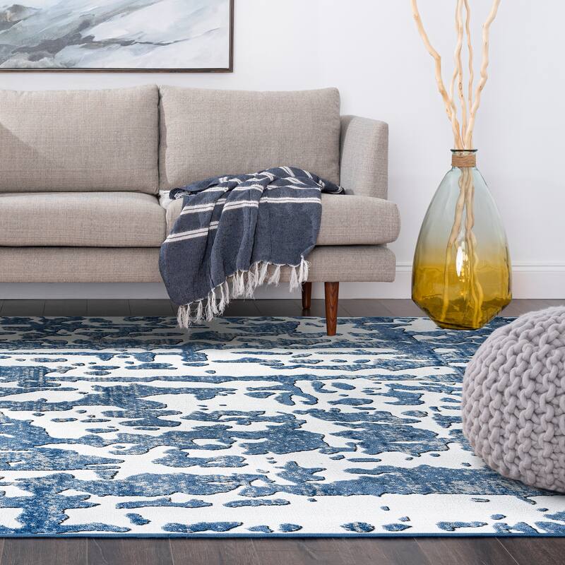 Wyman Modern & Contemporary Abstract Indoor Area Rug