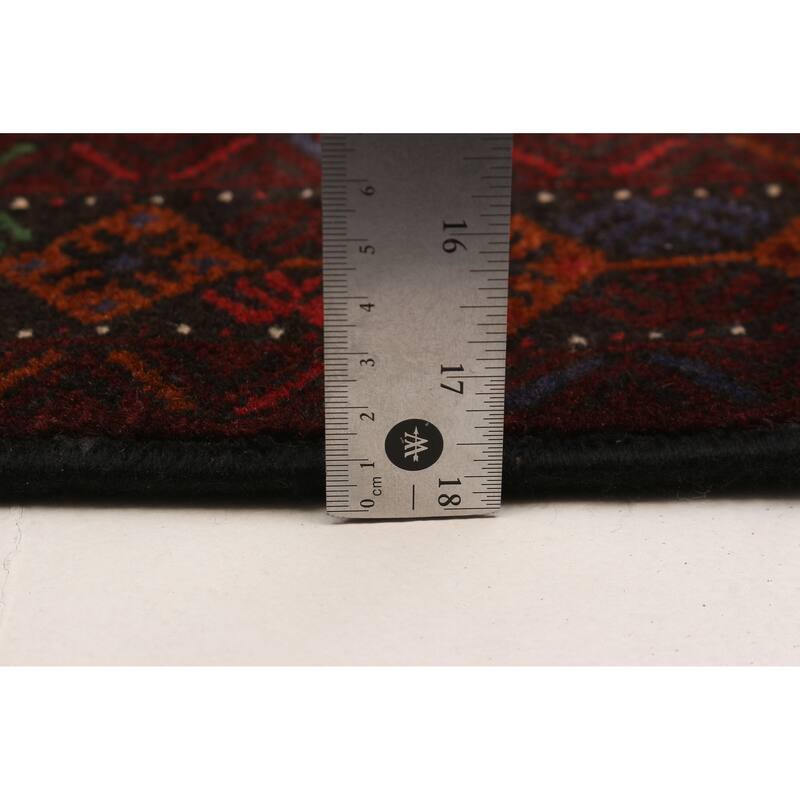 Teimani Orange Rug 3'11" x 6'11" - 3'11 x 6'11