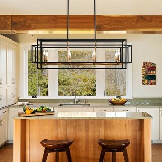 Linear Chandelier Kitchen Islandnull