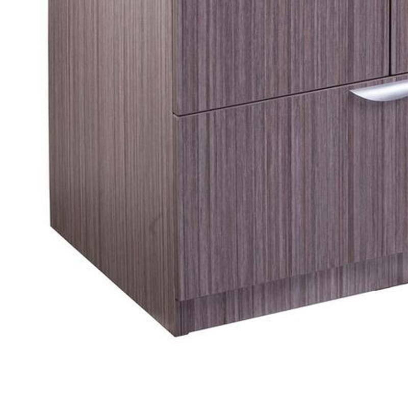 Ley 4 Drawer Lateral File Cabinet, Driftwood Gray Office Storage
