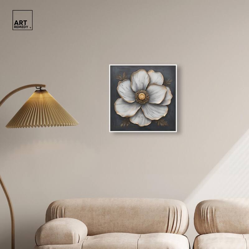 Sculpted Sepals II Canvas by Art Remedy