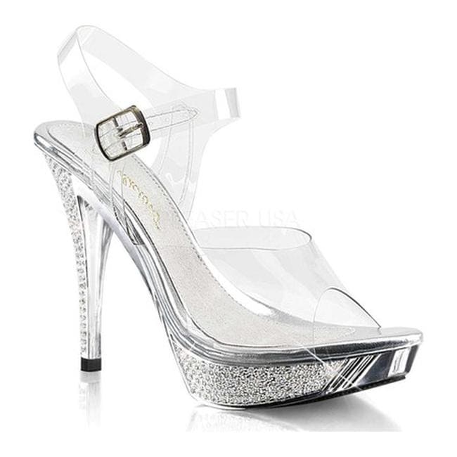 fabulicious clear shoes