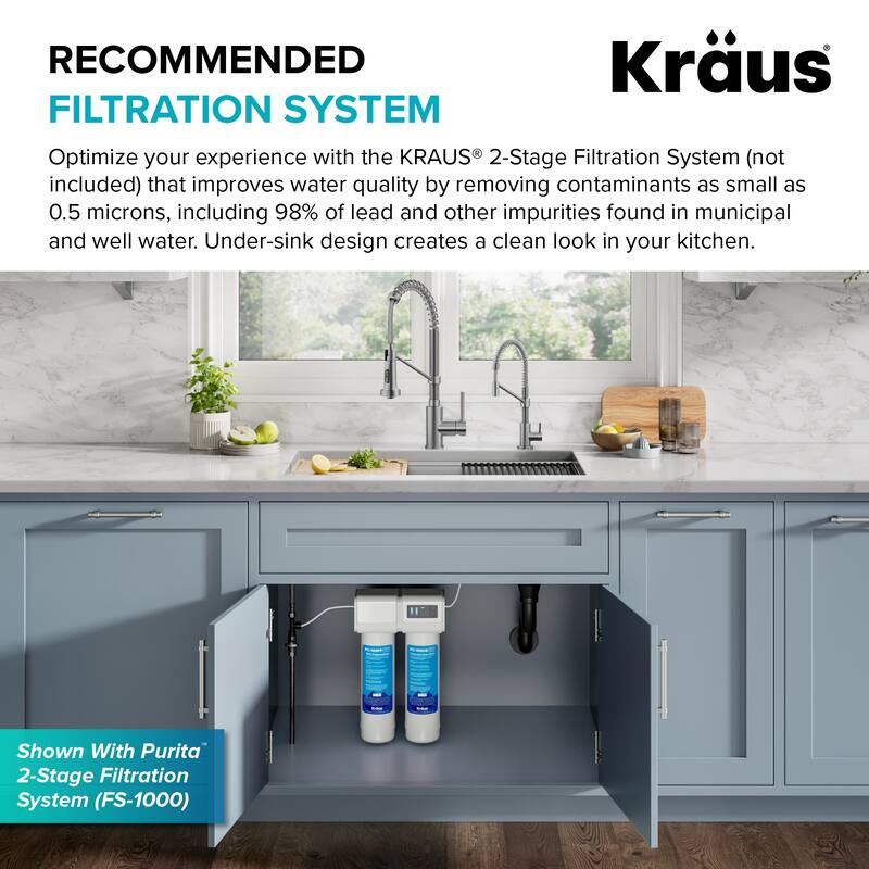 Kraus Bolden 1-Handle Drinking Water Dispenser Beverage Kitchen Faucet