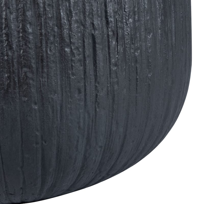 SAFAVIEH Outdoor Francia Black Planter.