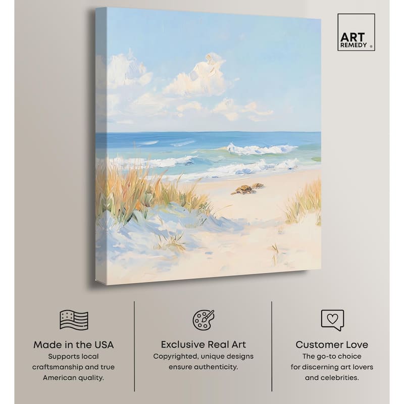 Guardians of the Coast I Canvas by Art Remedy, Gallery Wrapped
