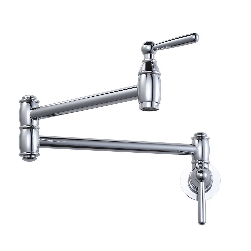 WOWOW Vintage Pot Filler Folding Kitchen Faucet