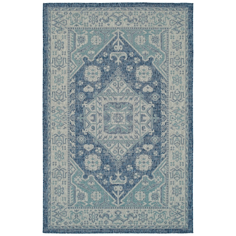 ARE02 Arelow Grey Machine Made Flatweave Indoor - Outdoor Area Rug