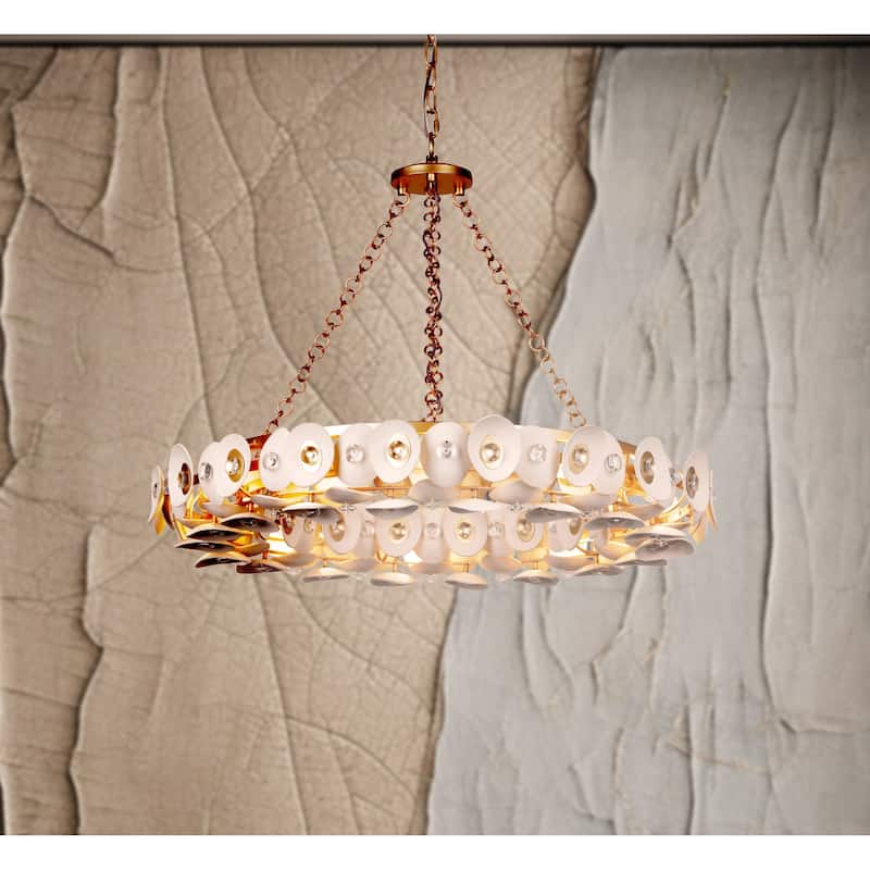 Metropolitan N1865 Niu 10 Light 35" Wide Crystal Pendant