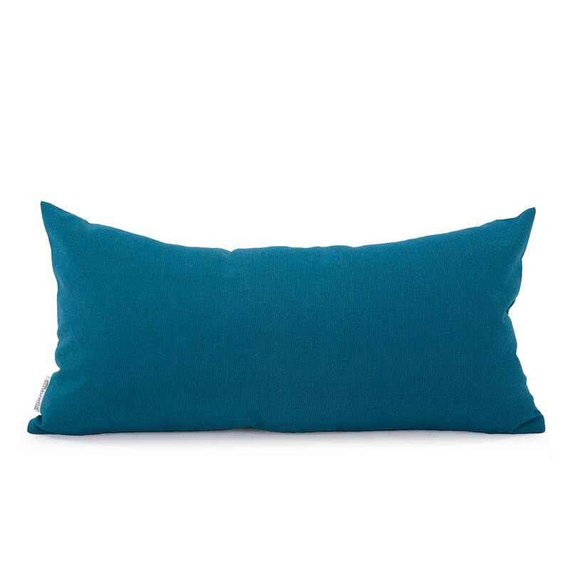 Seascape Turquoise Kidney Pillow