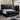 Furniture of America Ruff Modern Black Faux Leather Panel Bed