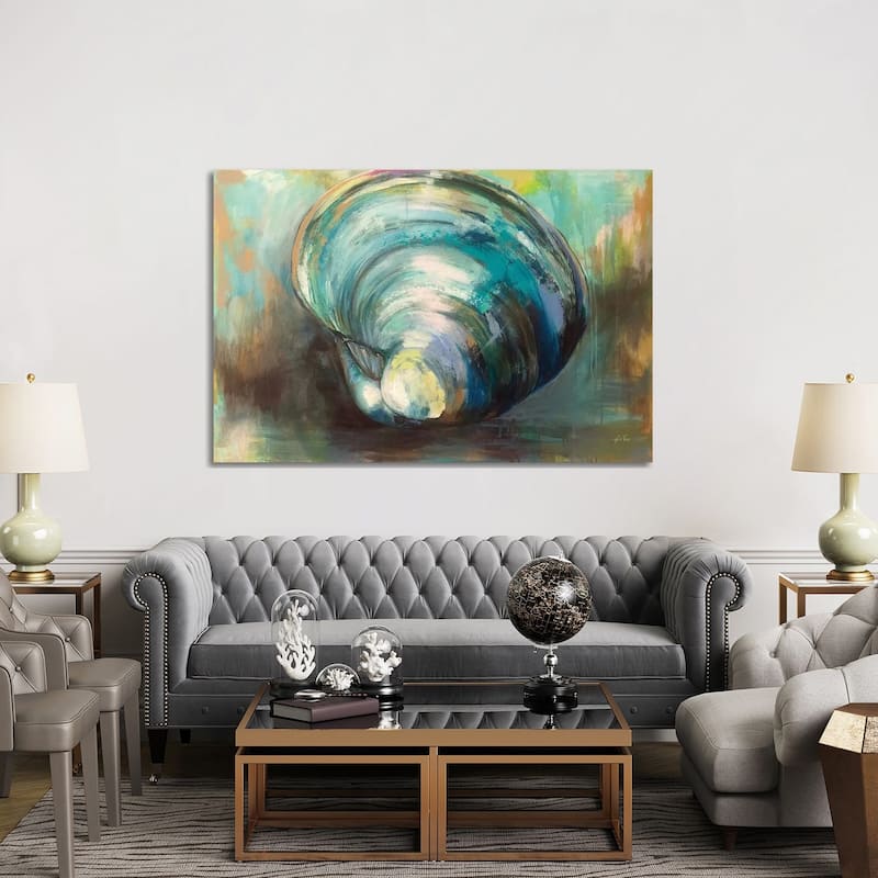 iCanvas "Solo Quahog" by Jeanette Vertentes Canvas Print