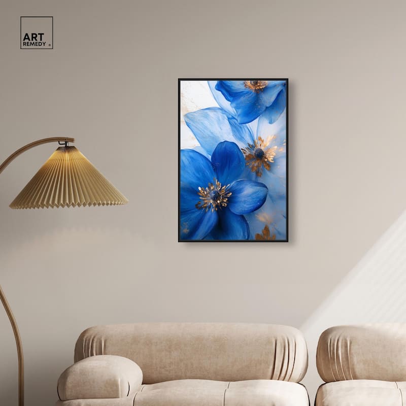 Twilight Teal Tint I Canvas by Art Remedy