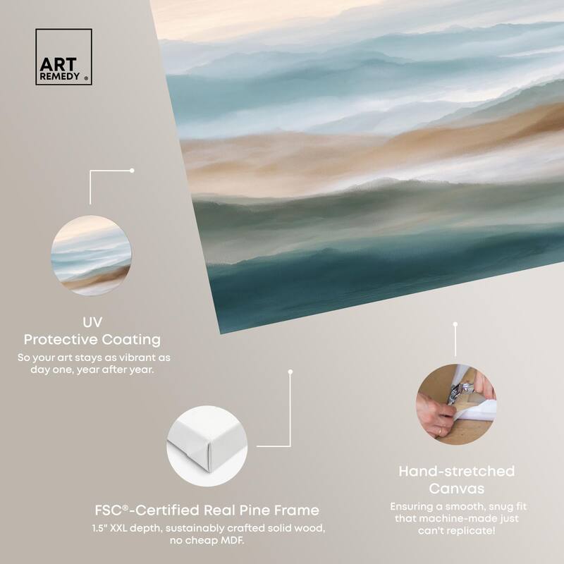 Nuance of the Range III Canvas by Art Remedy, Gallery Wrapped