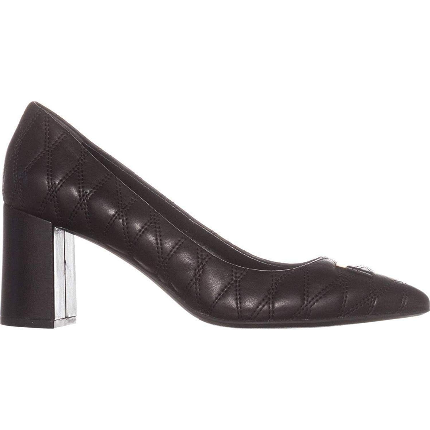 DKNY Womens Elia Leather Pointed Toe Classic Pumps