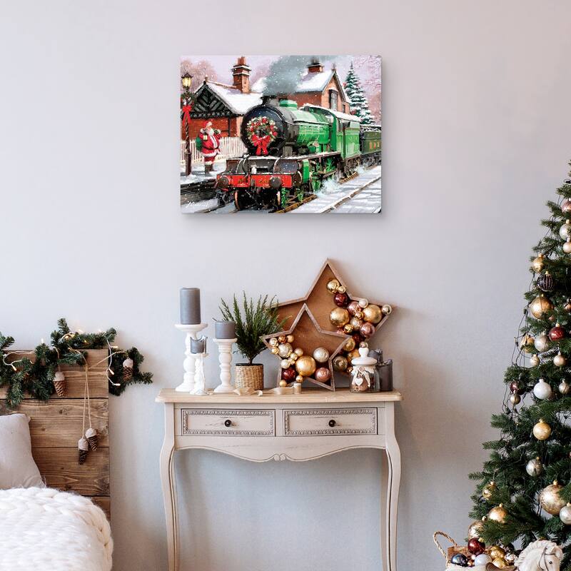 Steam Train by The Macneil Studio Canvas Art Print