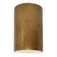 preview thumbnail 44 of 45, Justice Design Ambiance - Large Cylinder Wall Sconce - Closed Top - Replaceable Bulb Antique Gold