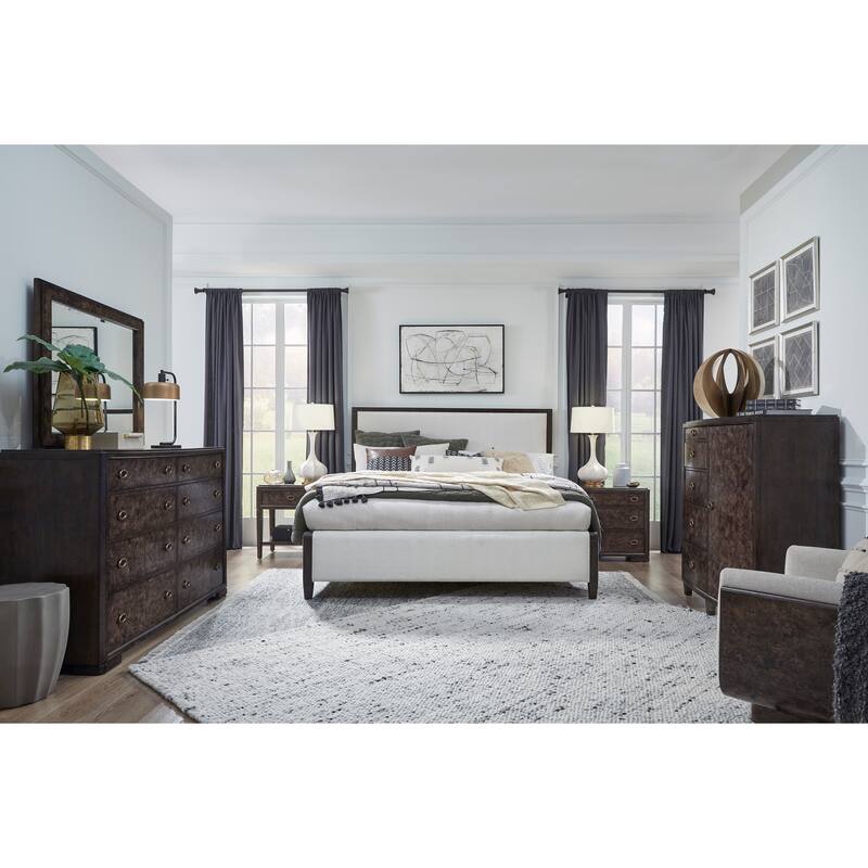 Magnussen Home Rowan Espresso Open Nightstand
