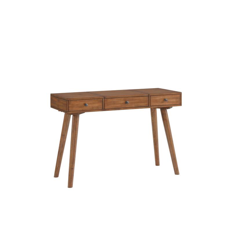 Mid-Century Modern 44" 2-Drawer Vanity / Desk