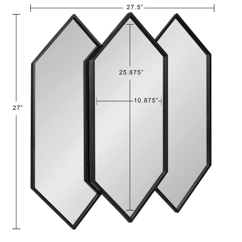 Kate and Laurel Diaz Framed Wall Mirror