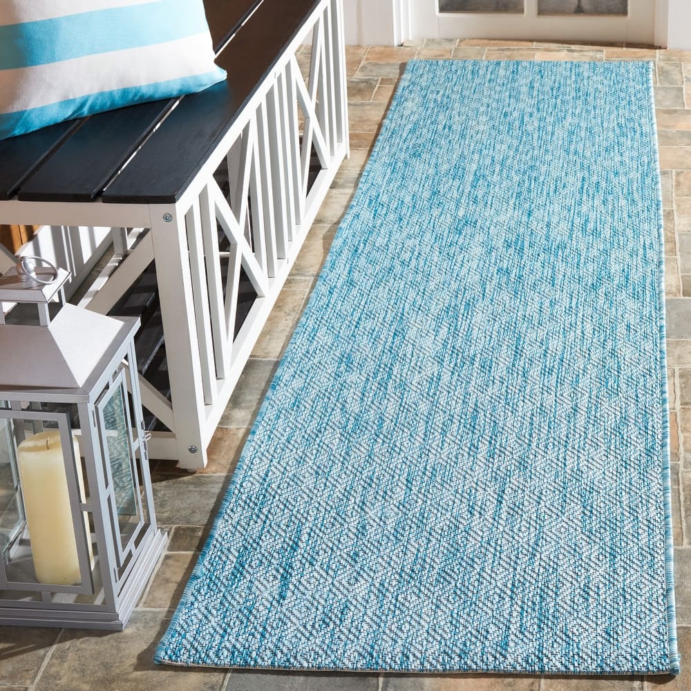 SAFAVIEH Courtyard Lumturie Indoor/Outdoor Waterproof Patio Rug