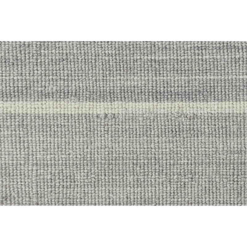 Tavana Handmade Serape Wool Rug, Ombre Aqua Blue, Area Rug
