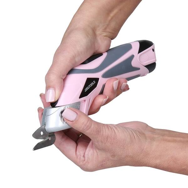 Shop Great Working Tools Cordless Power Electric Scissors 2 Blades For Sewing Crafting Fabric Paper Cardboard 3 6v Li Ion Battery Overstock 30992637