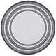 preview thumbnail 52 of 140, SAFAVIEH Courtyard Vickie Indoor/ Outdoor Waterproof Patio Backyard Rug 10' Round - Ivory/Black