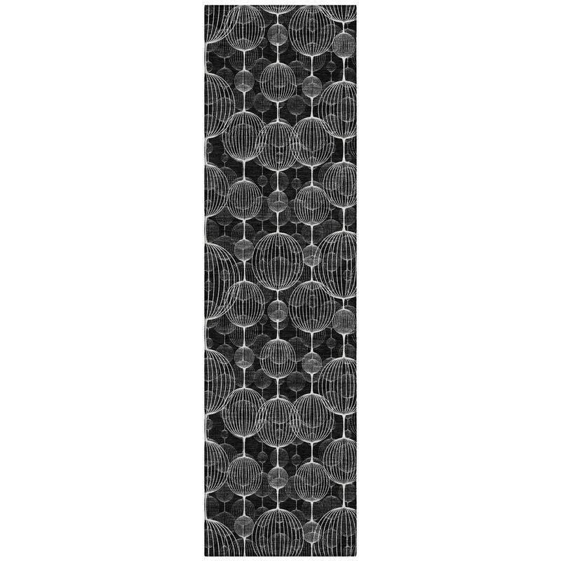 Machine Washable Indoor/ Outdoor Chantille Modern Decor Rug