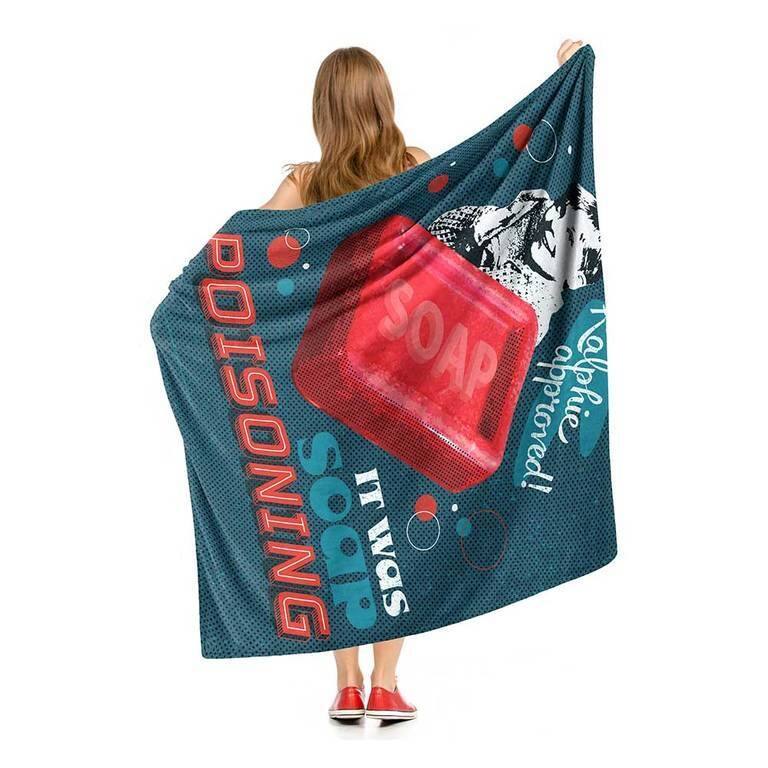 Warner Brothers A Christmas Story Silk Touch Throw Blanket