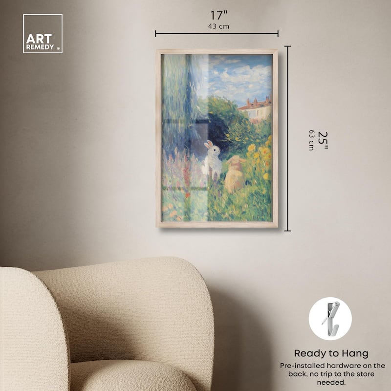 Quiet Gardeners Shadowbox by Art Remedy