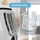 preview thumbnail 8 of 23, 14,000 BTU Portable AC, 3-in-1 Cooling/Fan/Dehumidifier, LED Panel, Remote, 750 Sq Ft