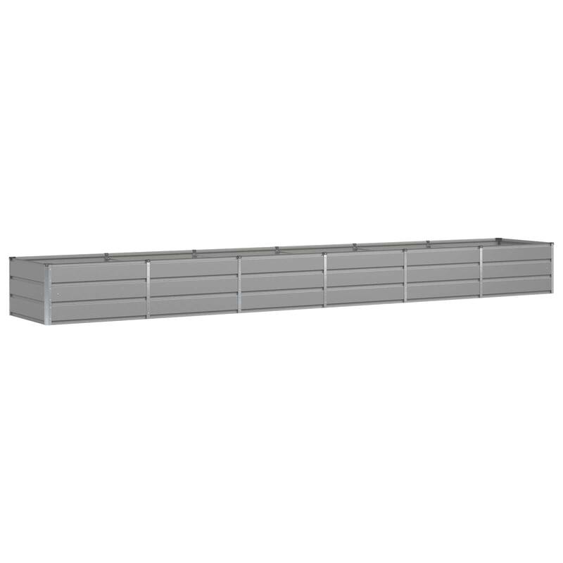 vidaXL Planter in Steel - 62.99 x 31.50 x 17.72