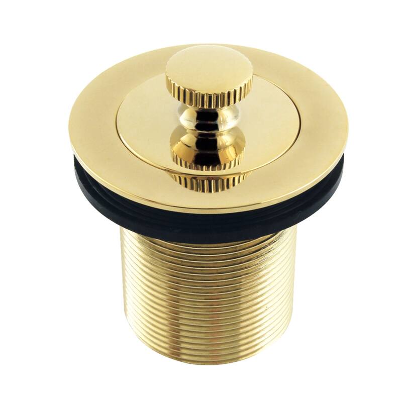 Made To Match 1-1/2-Inch Lift and Turn Tub Drain with 2-Inch Body Thread - Polished Nickel