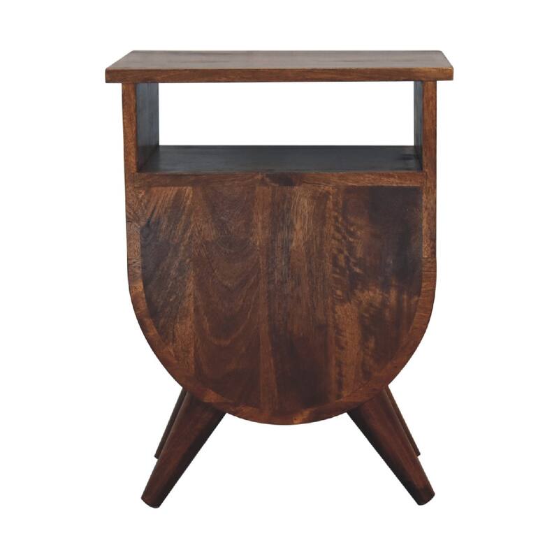 Artisan Furniture Solid Wood Split Chestnut Nightstand