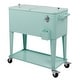 preview thumbnail 5 of 9, 80QT Iron Spray Cooler with Shelf
