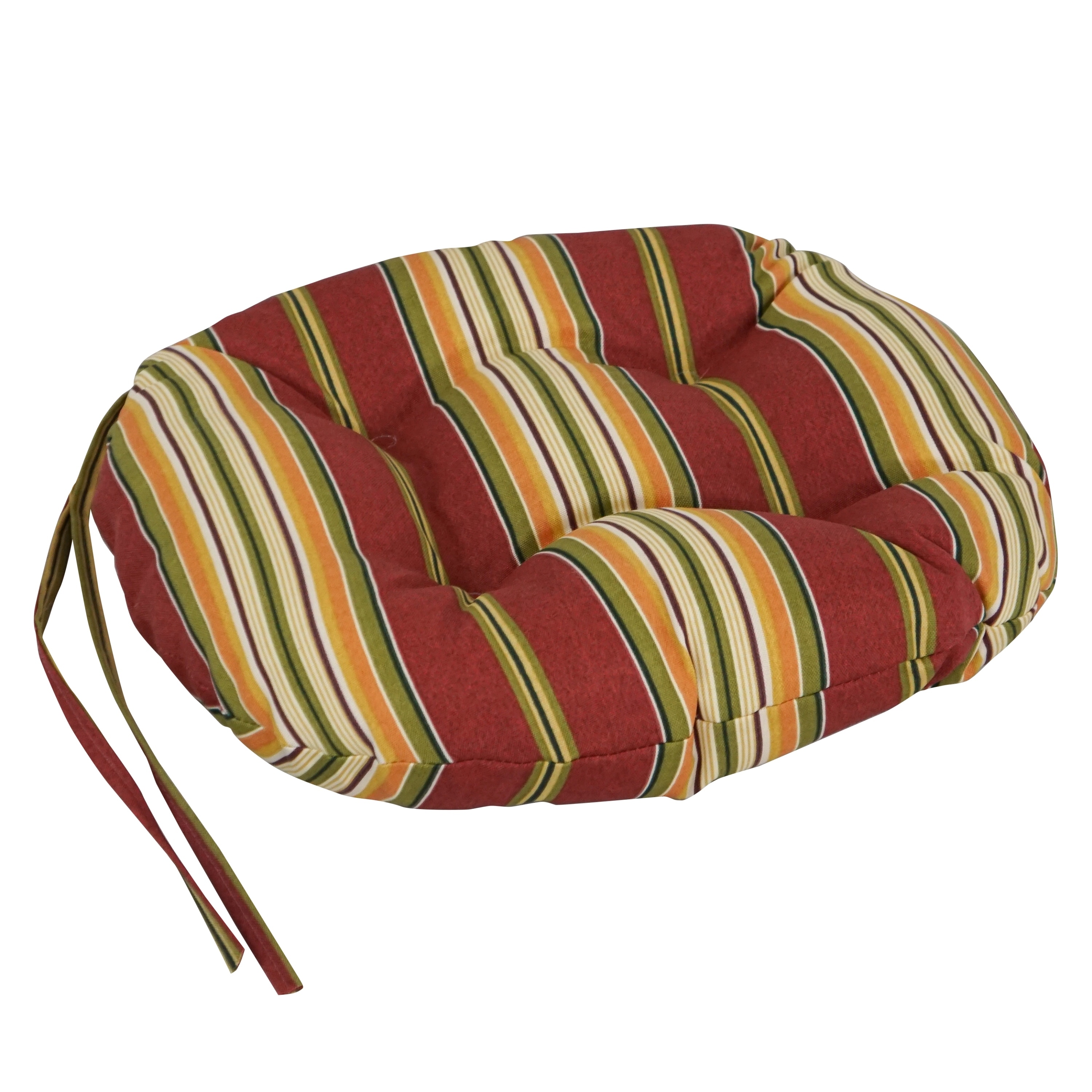 16-inch Round Tufted Indoor/Outdoor Chair Cushions (Set of - Picture 26 of 64