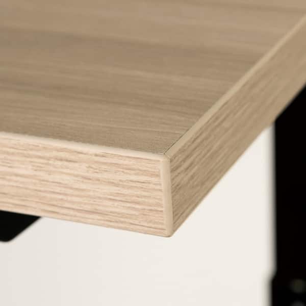 South Shore Zelia Adjustable Height Standing Desk with Built In Power