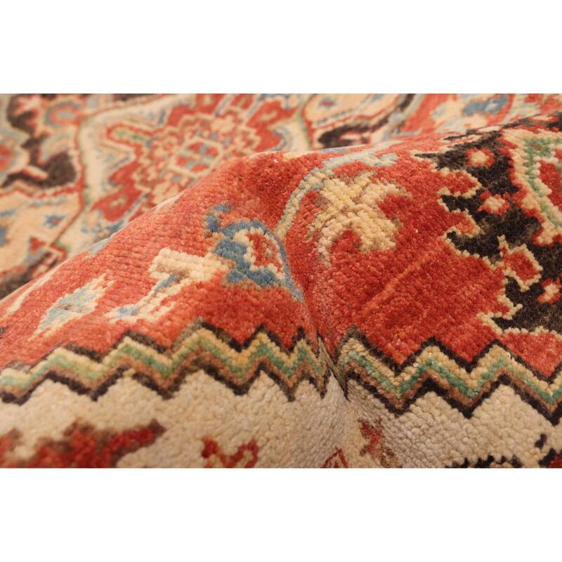 ECARPETGALLERY Hand-knotted Jules Sultane Dark Copper Wool Rug - 3'0 x 5'1